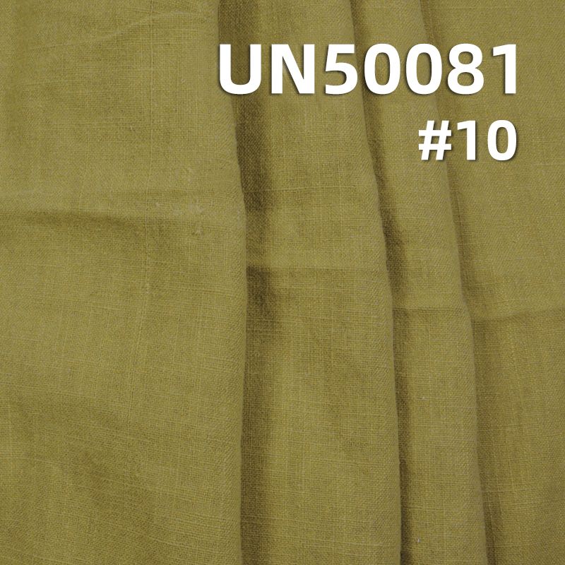 55%linen 45%cotton plain dyed washing fabric 54/55" UN50081