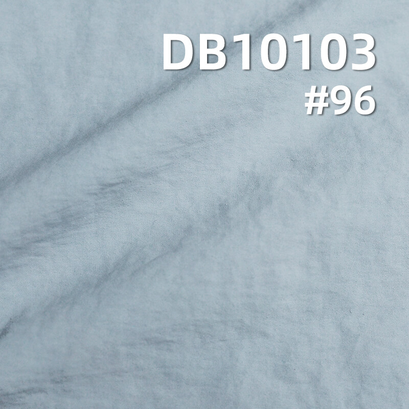 100% Nylon Cotton-Like Dyed Fabric | 122g/m² Soft Crinkle Taslan Water-Repellent Fabric | Outdoor Hiking Jacket Material