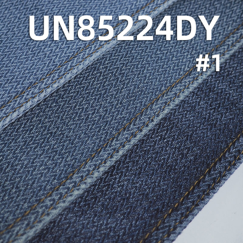 9.7 oz Herringbone Jacquard Denim | Cotton-Polyester Fabric | Fashionable Denim Skirt, Shirt Material