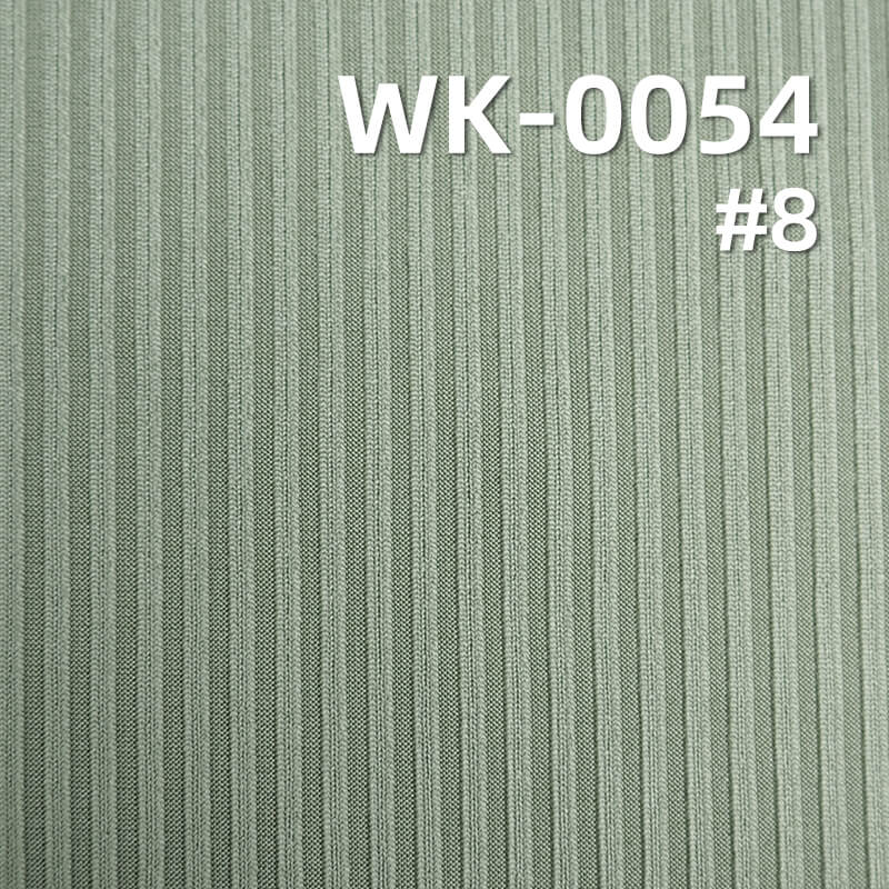 200g/m² Polyester Stretch Knit Fabric | 4*3 Ribbed Texture | Double-Sided Ribbed Knit | Base Layer, Skirts, Pants, Casual Wear