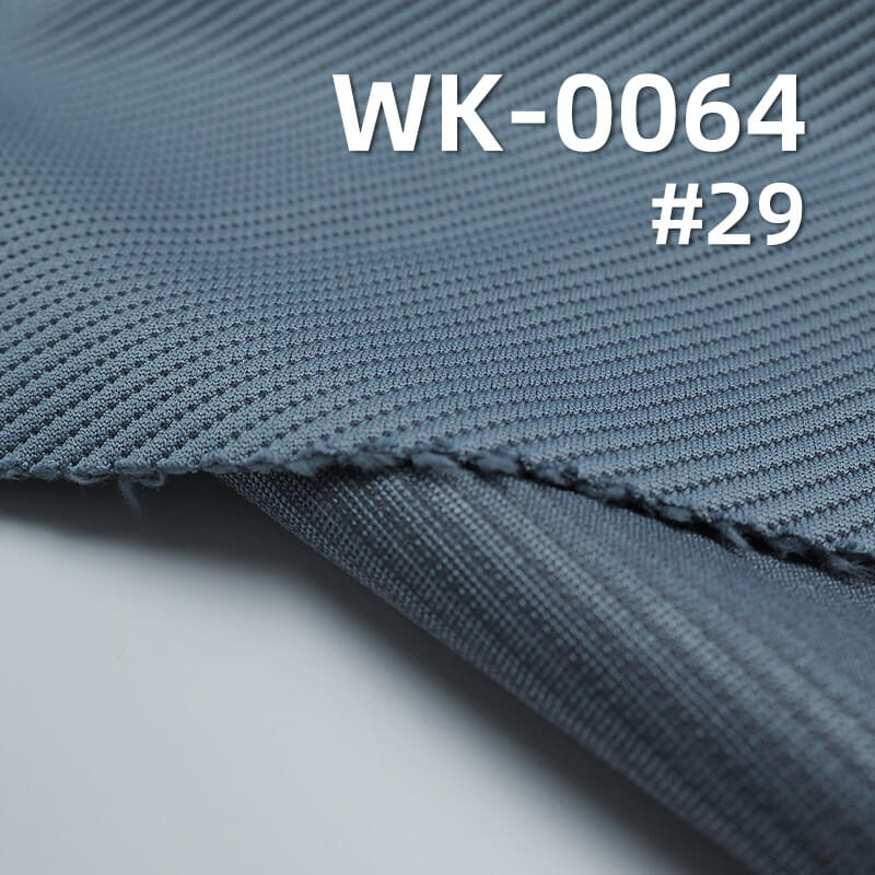 320g/m² Stretch Polyester Fabric | Thick Twill for Fall/Winter | Double Layer Jacquard Knit | Fabric for Pants, Tops, Suits