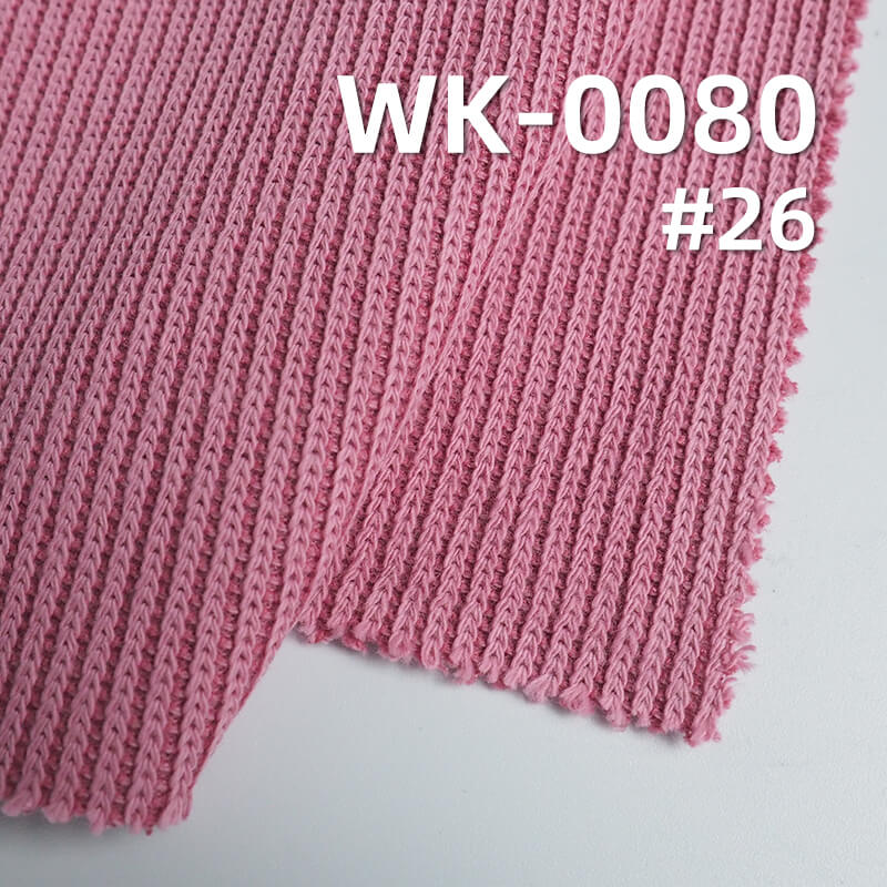 280g/m² Cotton-Polyester Stretch Knitted Fabric |  Autumn-Winter Paris Stripe Sweatshirt Fleece | Jacket, Sportswear, Sweatshirt Material