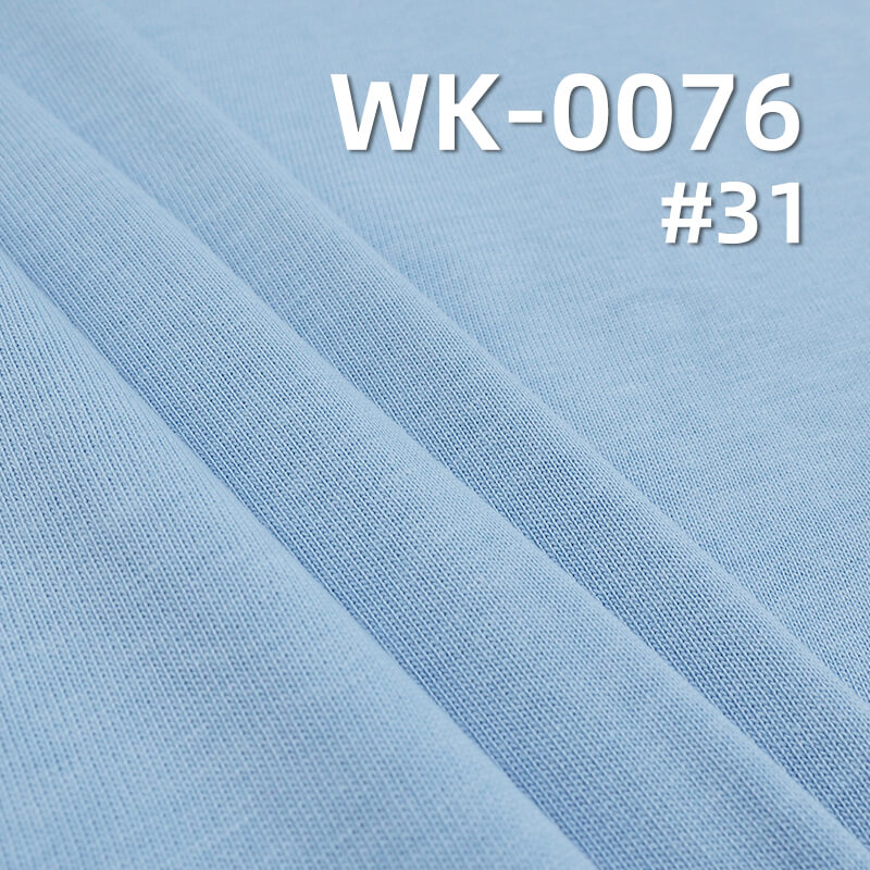 270g/m² 100% Combed Cotton Knit Fabric | 26S Trendy Double Yarn Smooth Sweat Fabric | T-Shirts, Polo Shirts, Casual Wear
