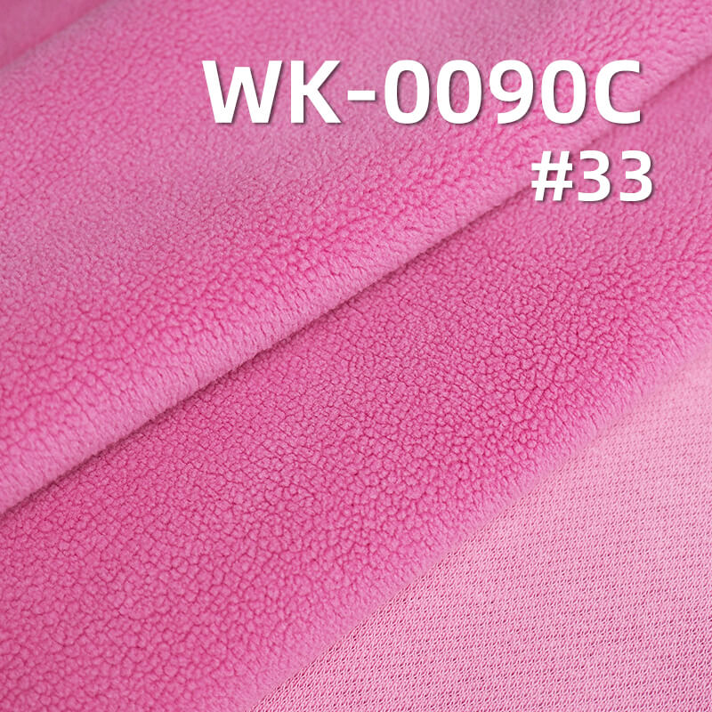 410g/m² Cotton-Polyester Knit Fabric | Trendy Wave Sweatshirt Fabric with Composite Olie Fleece | Warm Sportswear & Sweatshirt Fabric