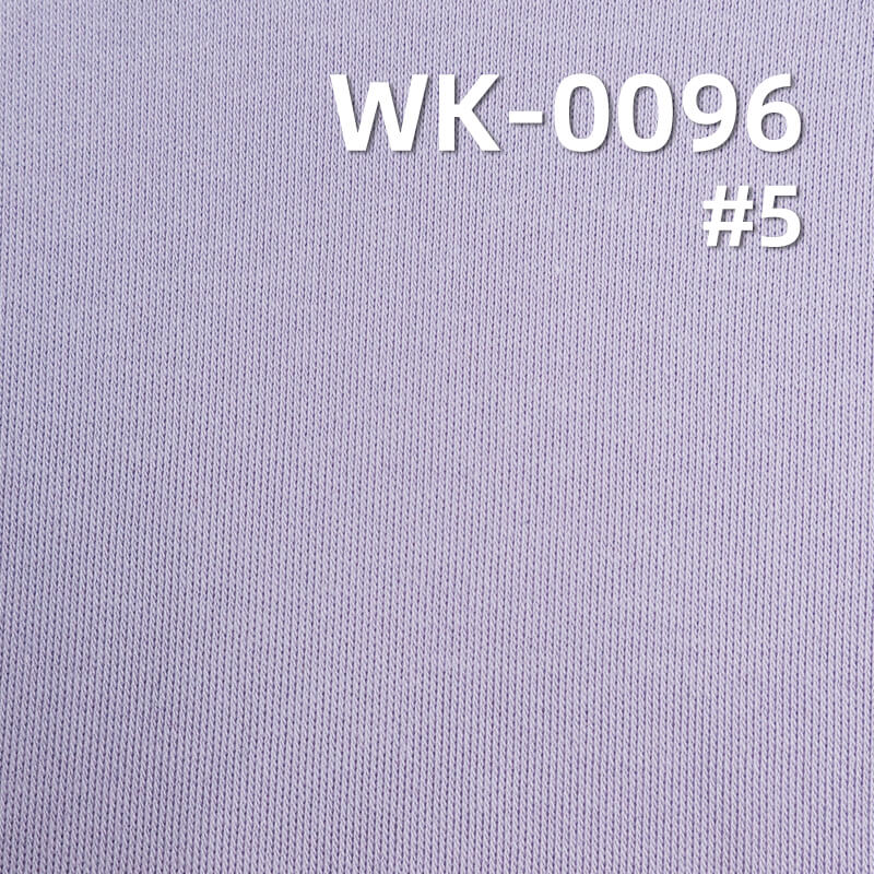 220g/m² Combed Cotton Stretch Knit Fabric | Skin-Friendly 1*1 Ribbed Double-Sided Material |Loungewear， T-Shirts  Fabric