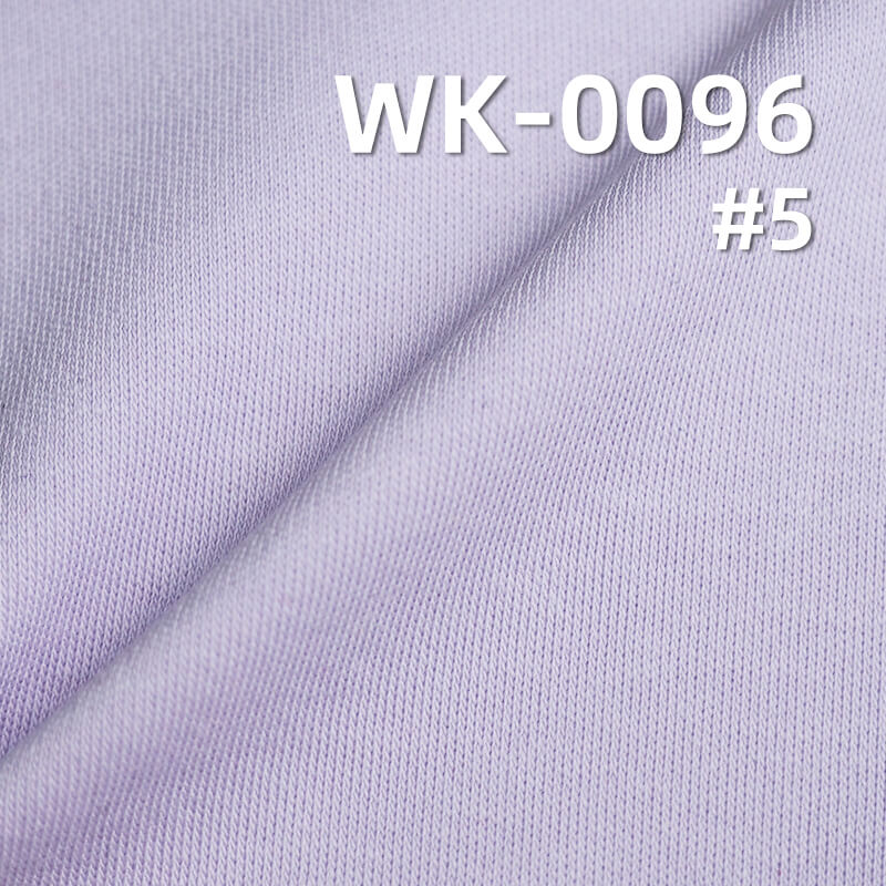 220g/m² Combed Cotton Stretch Knit Fabric | Skin-Friendly 1*1 Ribbed Double-Sided Material |Loungewear， T-Shirts  Fabric