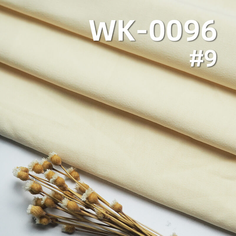 220g/m² Combed Cotton Stretch Knit Fabric | Skin-Friendly 1*1 Ribbed Double-Sided Material |Loungewear， T-Shirts  Fabric