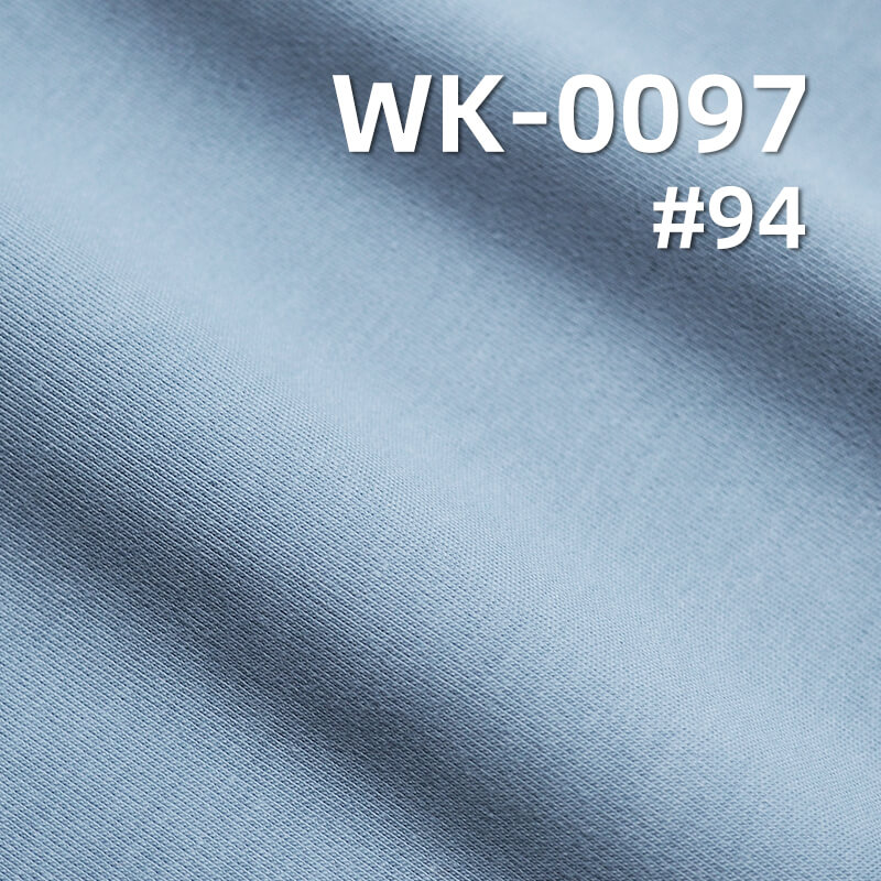 260g/m² Combed Cotton Stretch Knit | 1*1 Ribbed Thick Skin-Friendly Double-Sided Fabric | Loungewear, Base Layer, T-Shirt Material