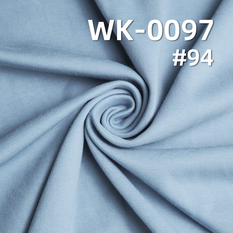 260g/m² Combed Cotton Stretch Knit | 1*1 Ribbed Thick Skin-Friendly Double-Sided Fabric | Loungewear, Base Layer, T-Shirt Material