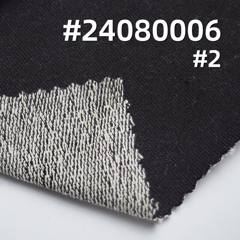 380g/m² Cotton Stretch Knit Denim | Indigo Loop Knit Denim for Fall/Winter | Fabric for Jeans & Jackets