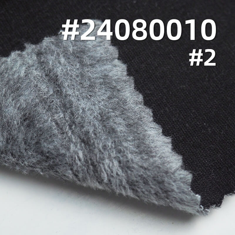 430g/m² Stretch Knit Denim | Fleece-Lined Indigo Denim | Winter Fabric for Jeans & Jackets