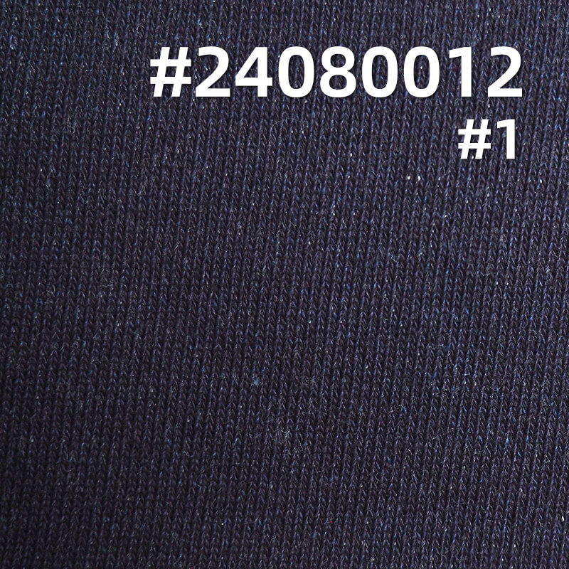 300g/m² Cotton Knit Denim | Mid-weight Indigo Washable Fabric | Sweatshirt, Jeans, Jacket Fabric