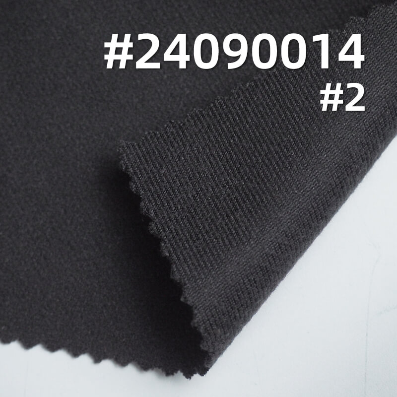 400g/m² Twill Polyester Stretch Knit Fabric | Brushed Starry Pattern | Warm Woolen | Suits, Wide-Leg Pants, Skirts, Jackets Fabric