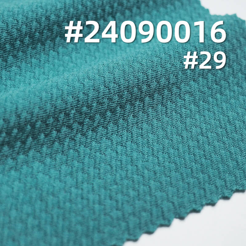 230g/m² Polyester Stretch Knit Fabric | Twill Bubble Crepe | 3D Jacquard Stretch Crepe | Skirts, Tops, Women's Apparel Material