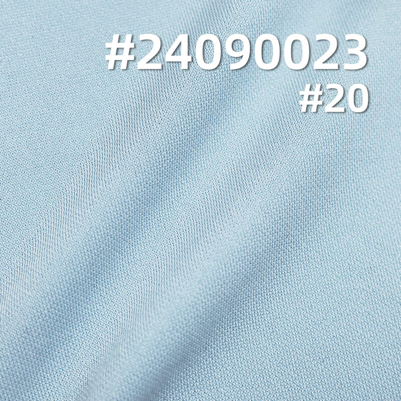 250g/m² Polyester Knit | Twisted Ribbed Texture | Double-Sided Stretch Fabric | Set T-Shirts Sportswear Material
