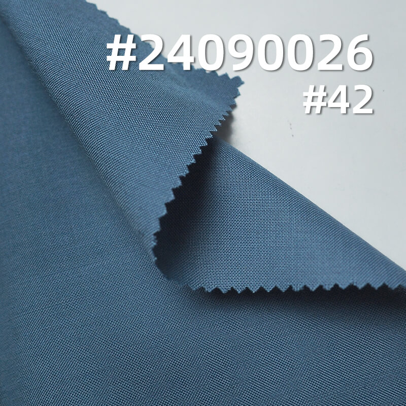 120g/m² Dyed Fabric | Plain Weave | Woven TR Blend Gabardine | Shirts, Summer Dresses, School Uniforms, Suits Fabric