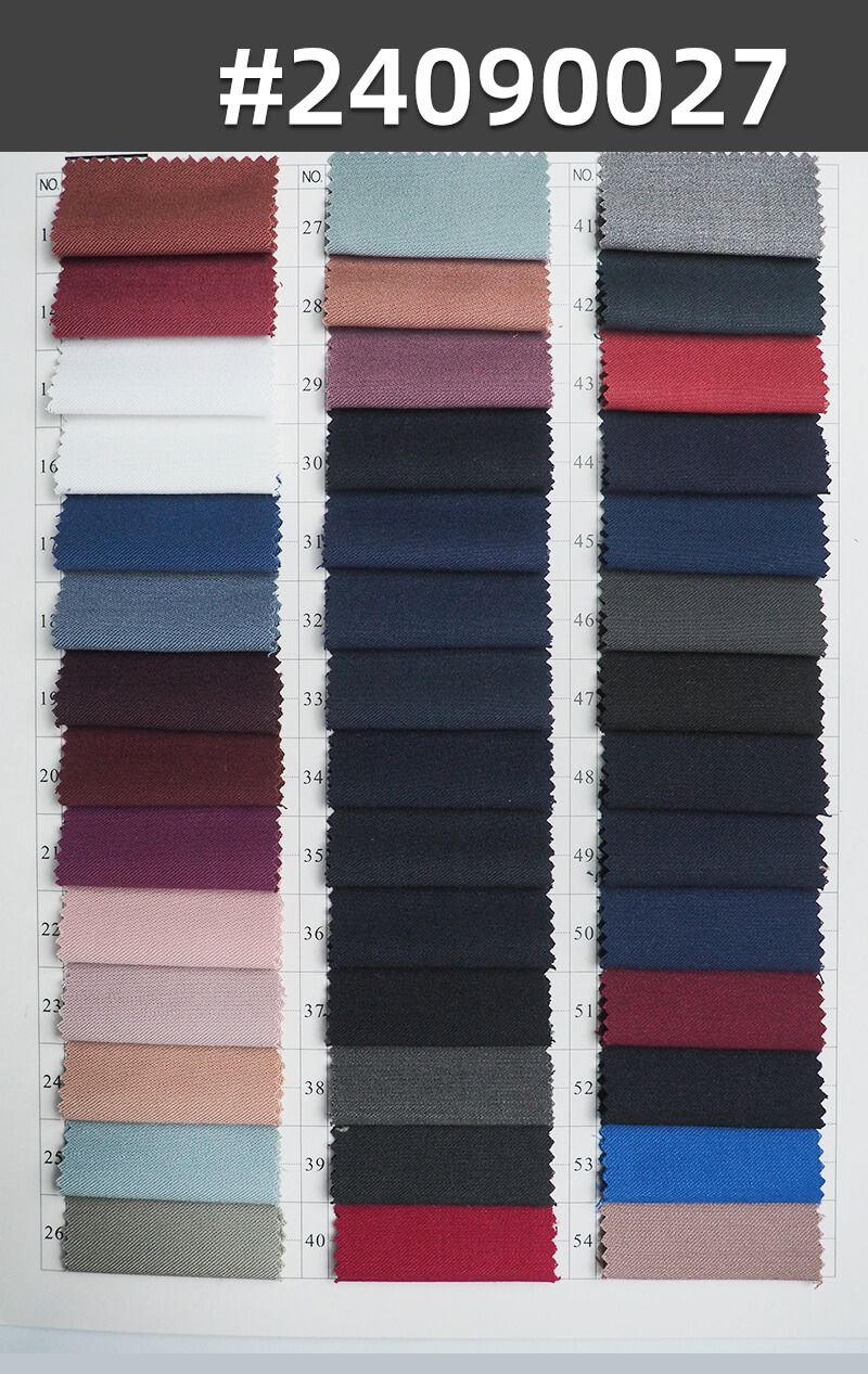  267g/m² TR Blend Satin |Twill | Dyed Fabric | Suits, Dresses, School Uniforms, Blazers Matrial