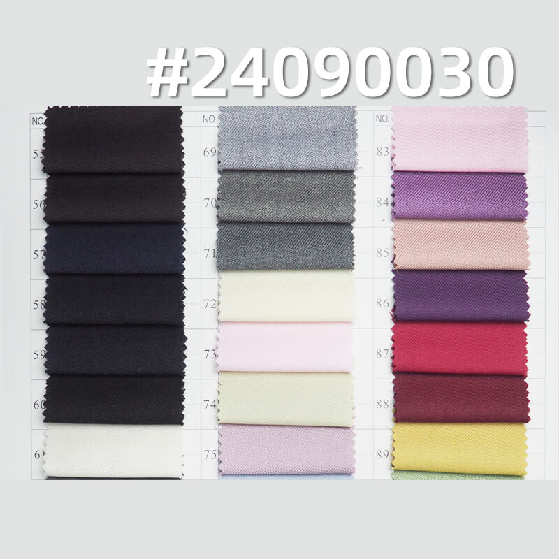 200g/m² Double-Sided Twill Fabric | TR Poplin | Dyed Polyester-Rayon Blend | Suits, Dresses, School Uniforms Fabric