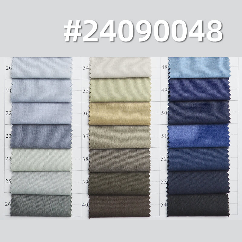 100% Polyester Microfiber | 107g/m² Ultra-Fine  Dyed Fabric |Shirt & Uniform Fabric