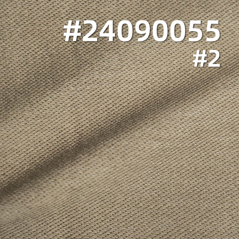 Knit Denim Fabric | 290g/m² Cotton-Polyester Twill | High-Stretch Anti-Pilling Wash-Free Denim | Fall-Winter Knit Denim