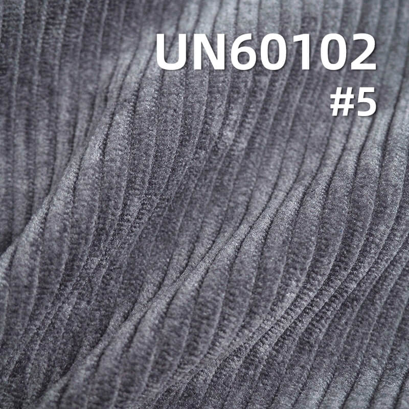 285g/m² Polyester Warp-Knitted  Wash-Free Corduroy |6 Wale | Hats, Pants, Skirts, Jackets Fabric