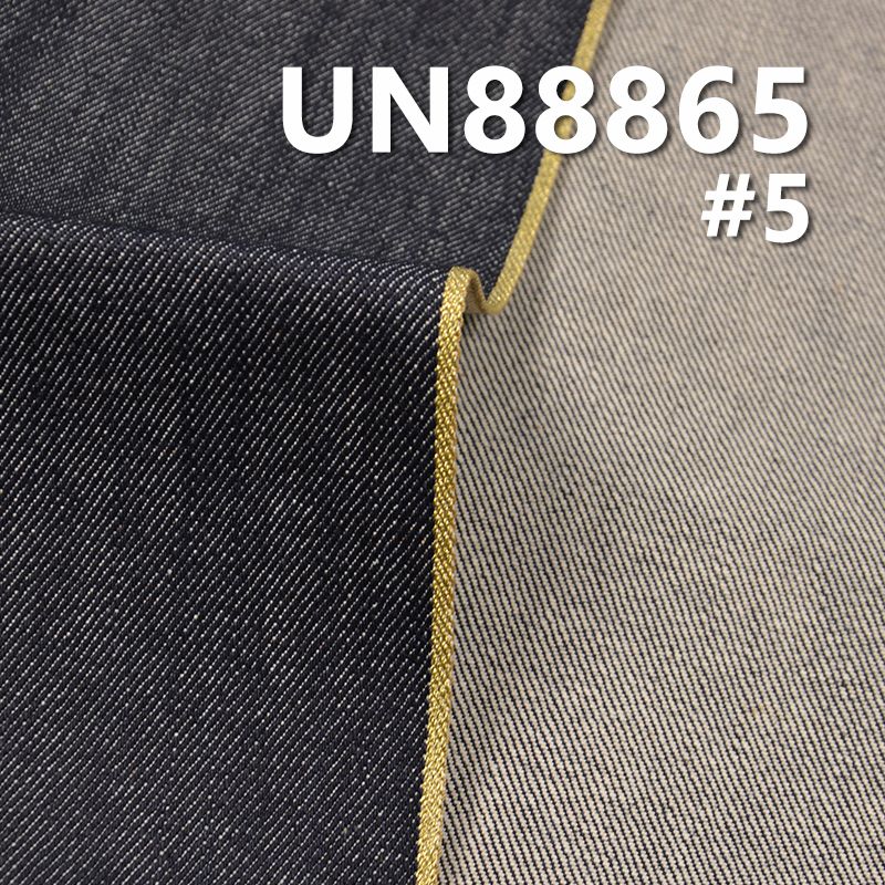 100% Cotton Slub Selvedge Denim Fabric | 13.5 oz 3/1 “Z” Twill Denim |Jeans, Denim Jackets, Outerwear Fabric