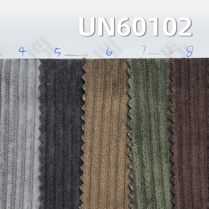 285g/m² Polyester Warp-Knitted  Wash-Free Corduroy |6 Wale | Hats, Pants, Skirts, Jackets Fabric