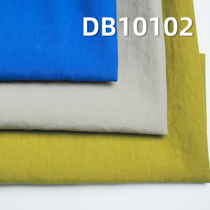 100% Nylon Dyed Fabric | 70D Cotton-like Crinkled Fabric | 95g/m² Lightweight Water-repellent Nylon | Outdoor Jackets, Windbreakers, Sun Protection Fabric