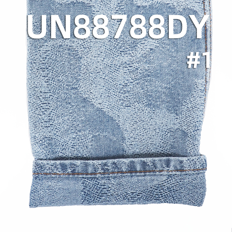 100% Cotton Jacquard Denim Twill 59/60"  11.5oz UN88788DY