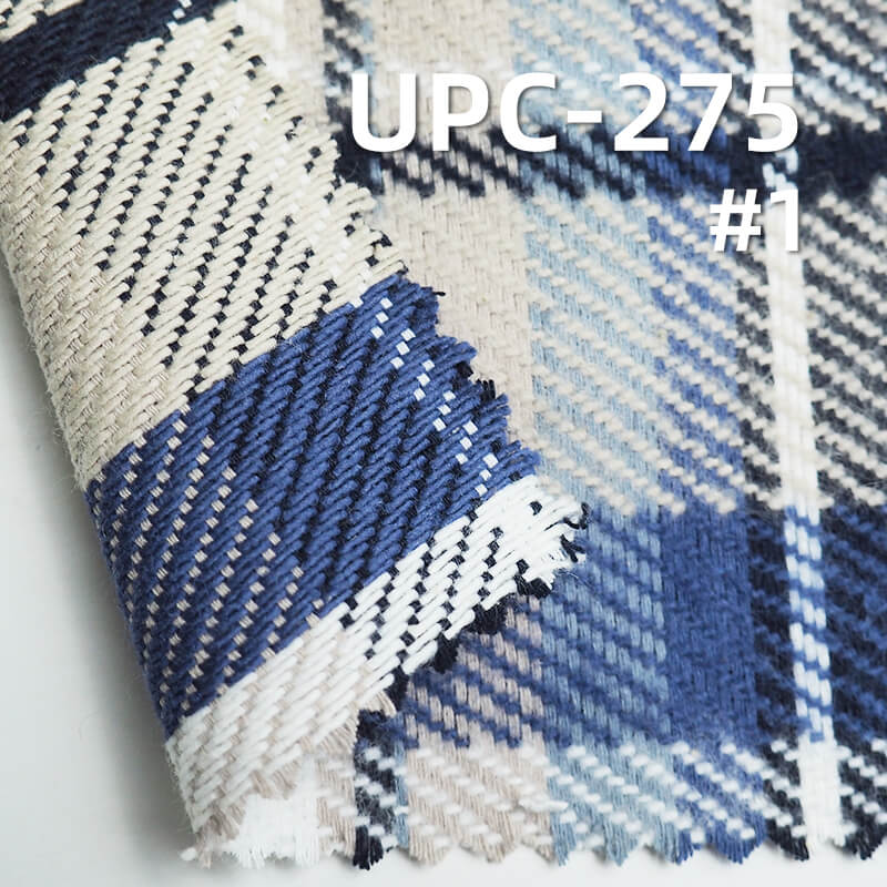 Yarn-Dyed Check Fabric | 280g/m² Thickened Cotton Fabric | Autumn Winter Brushed Cotton | School Style Skirts & Plaid Shirts Material