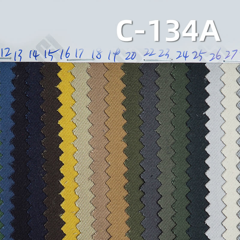 Cotton Combed Dyed Fabric | 265g/m² Heavy Twill | Carbon Brushed Fabric | Autumn/Winter Clothing Material