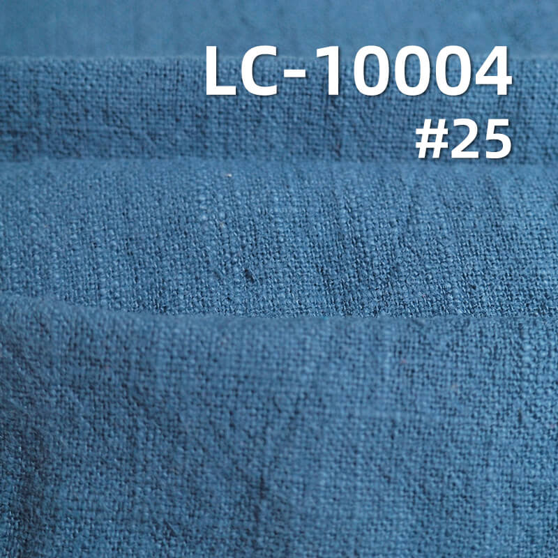 240g/m² Plain Weave Wash Ramie Cotton Fabric | Vintage Solid Color for Hanfu, Pants, Shirts, Skirts