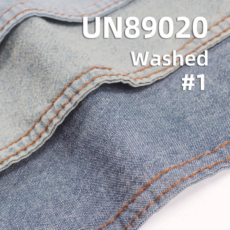 100% Cotton Student Fabric | 6 oz Lightweight Plain Weave Denim | Casual Fabric for Skirts, Pants & Jackets