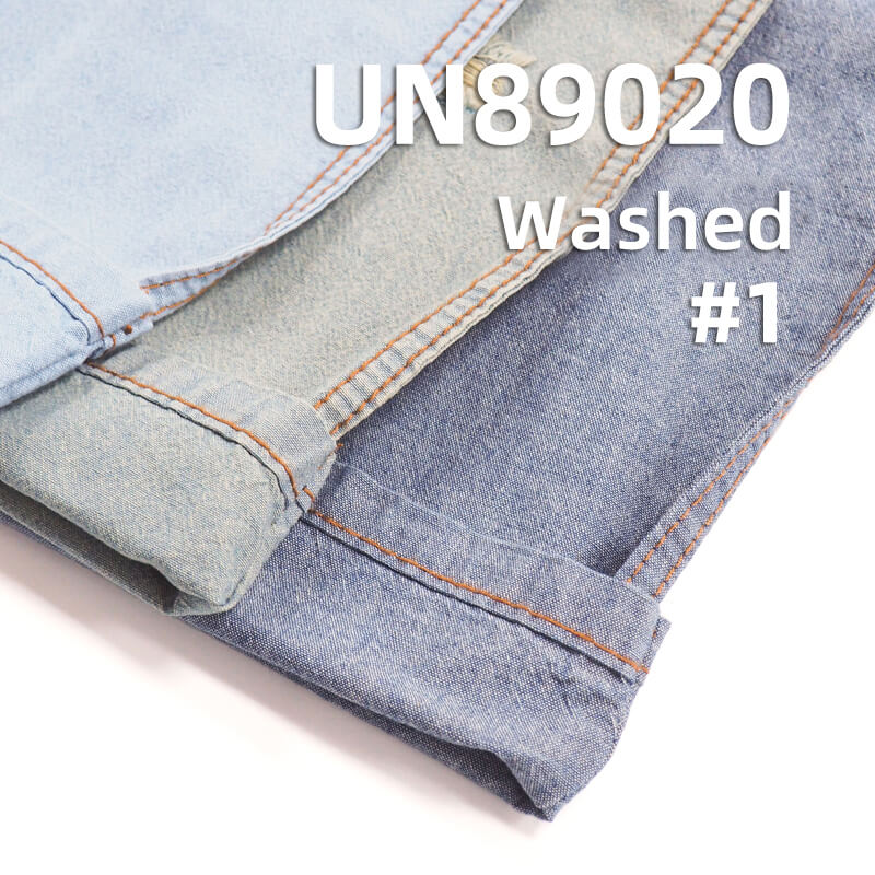 100% Cotton Student Fabric | 6 oz Lightweight Plain Weave Denim | Casual Fabric for Skirts, Pants & Jackets