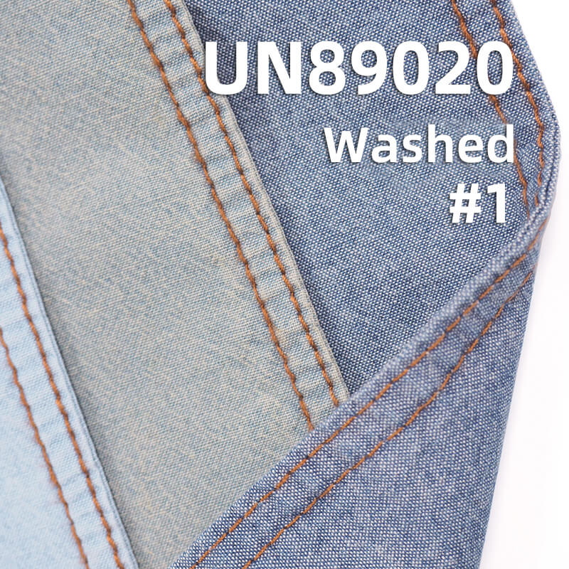 100% Cotton Student Fabric | 6 oz Lightweight Plain Weave Denim | Casual Fabric for Skirts, Pants & Jackets