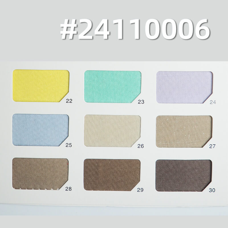 850# Ramie Cotton Sand Wash | 120g/m² Plain Dyed Fabric | Solid Wash Ramie Cotton for Pants, Skirts,Shirts