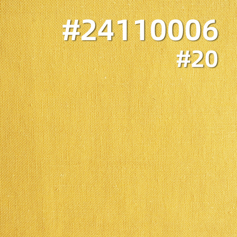 850# Ramie Cotton Sand Wash | 120g/m² Plain Dyed Fabric | Solid Wash Ramie Cotton for Pants, Skirts,Shirts