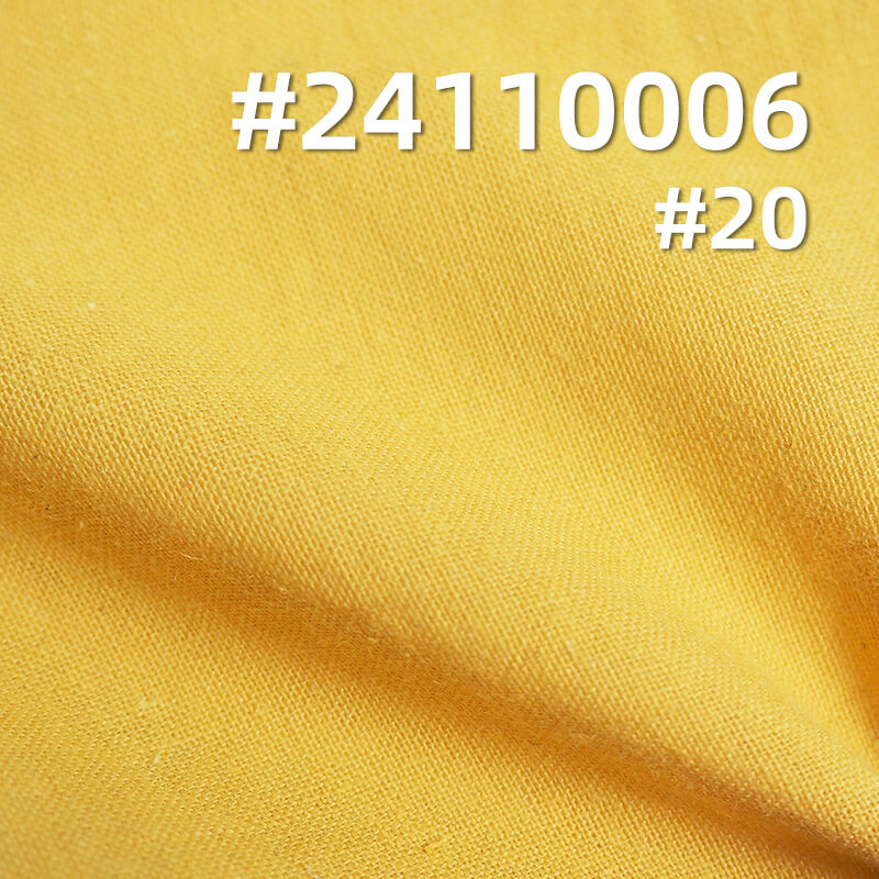850# Ramie Cotton Sand Wash | 120g/m² Plain Dyed Fabric | Solid Wash Ramie Cotton for Pants, Skirts,Shirts