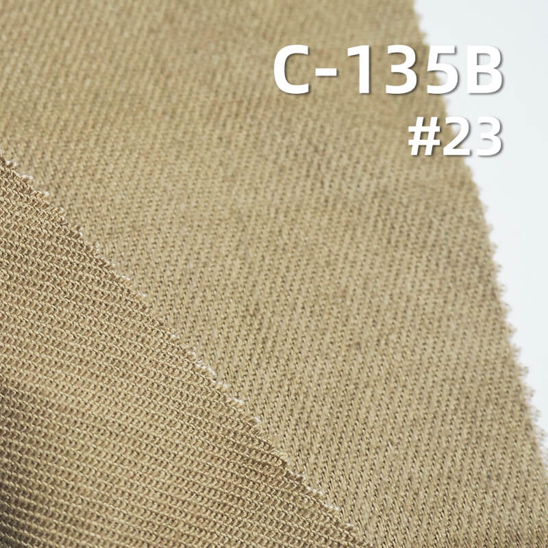 100% Cotton Warp Slub Snowflake Fleece Twill | 320g/m² Thick Dyed Fabric | 3/1 "Z" Twill Cotton for Pants, Skirts, Coats, Hats