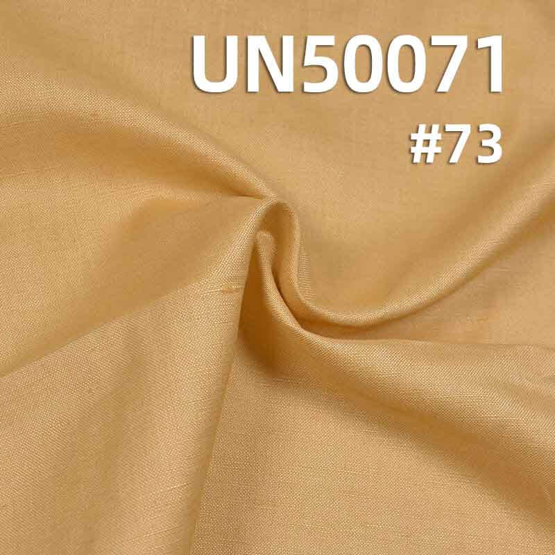 Linen Rayon Dyed Fabric | 185g/m² Woven Linen-Rayon Blend | Solid Color Linen for Hanfu, Skirts, Tops