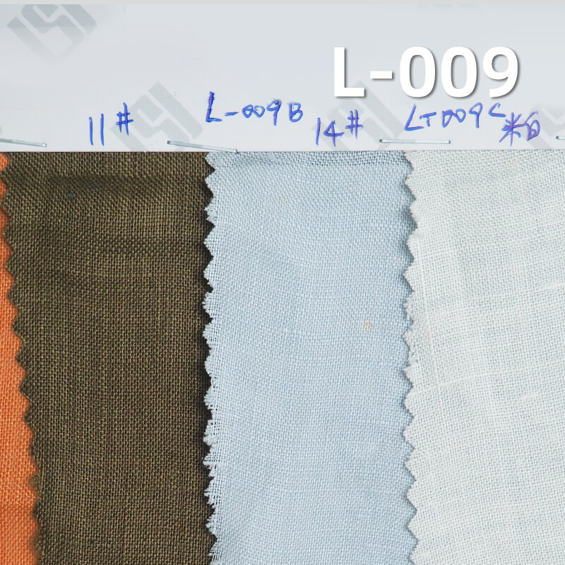 All-Linen Fabric | 120g/m² Plain Weave Linen Dyed Cloth | Solid-Color Fresh Style | Hanfu, Dress, and Shirt Material