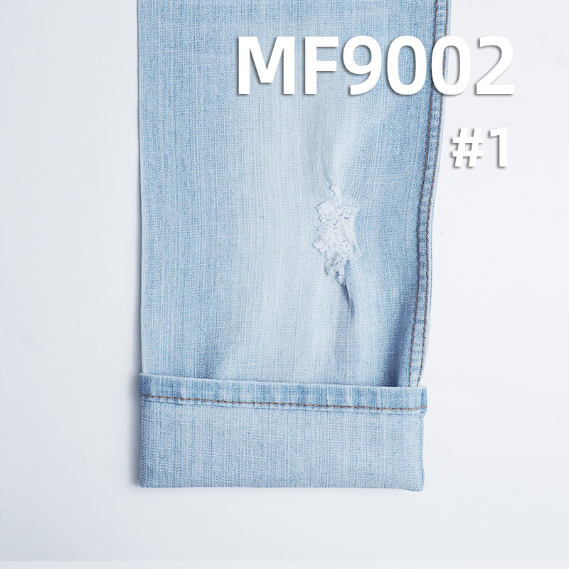 Stretch Denim Fabric | 10oz Spring-Autumn Bestseller (Blue-Black) Denim | Cotton-Polyester Slub Denim for Jeans, Skirts,Shirts