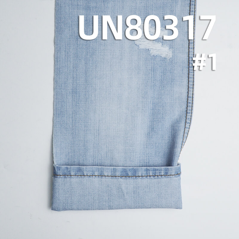 Poly-Cotton Slub Denim Fabric | 9oz Spring-Summer Denim | Non-Stretch Wide Twill | 3/1 “Z" Twill | Jeans, Denim Skirts, Denim Shirts Fabric