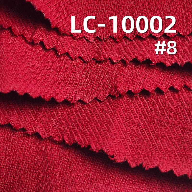 Ramie Cotton Dyed Fabric | 275g/m² Double-Faced Twill Fabric | Vintage Solid Ramie Cotton | Hanfu, Tops, Dress Fabric