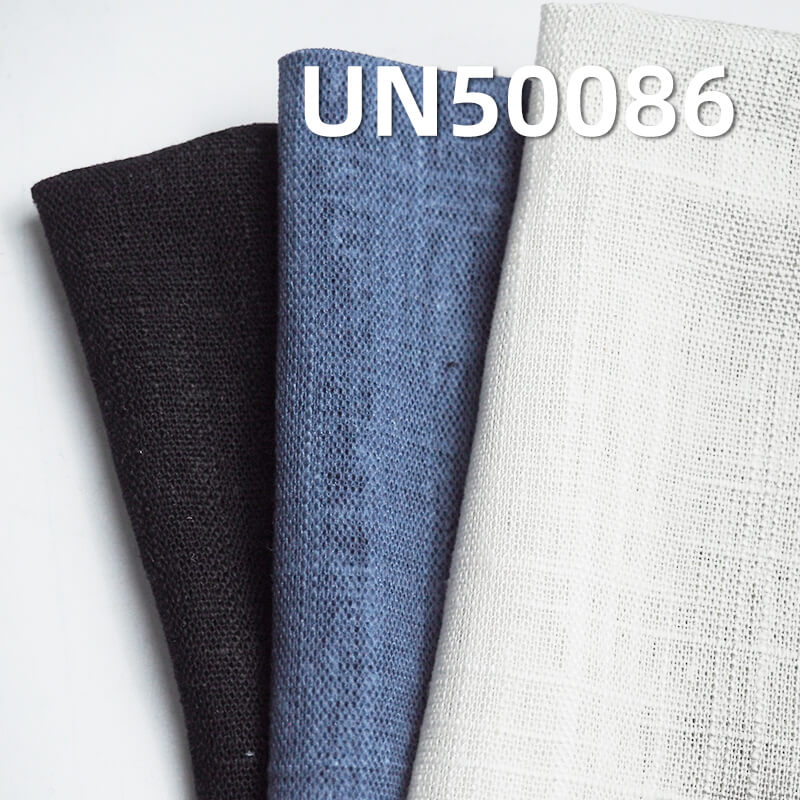 Rayon-Linen Blend Fabric | 180g/m² Dyed Fabric | Woven Solid Color Linen Material | Hanfu, Skirt, Top Fabric