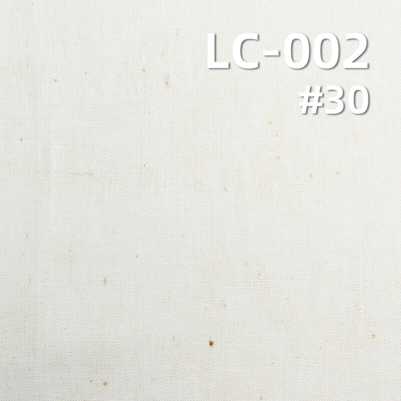 170g/m² Linen-Cotton Plain Weave Fabric | Spring/Summer Dyed Material for Dresses, Tops, Pants