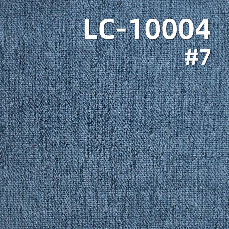 240g/m² Plain Weave Wash Ramie Cotton Fabric | Vintage Solid Color for Hanfu, Pants, Shirts, Skirts