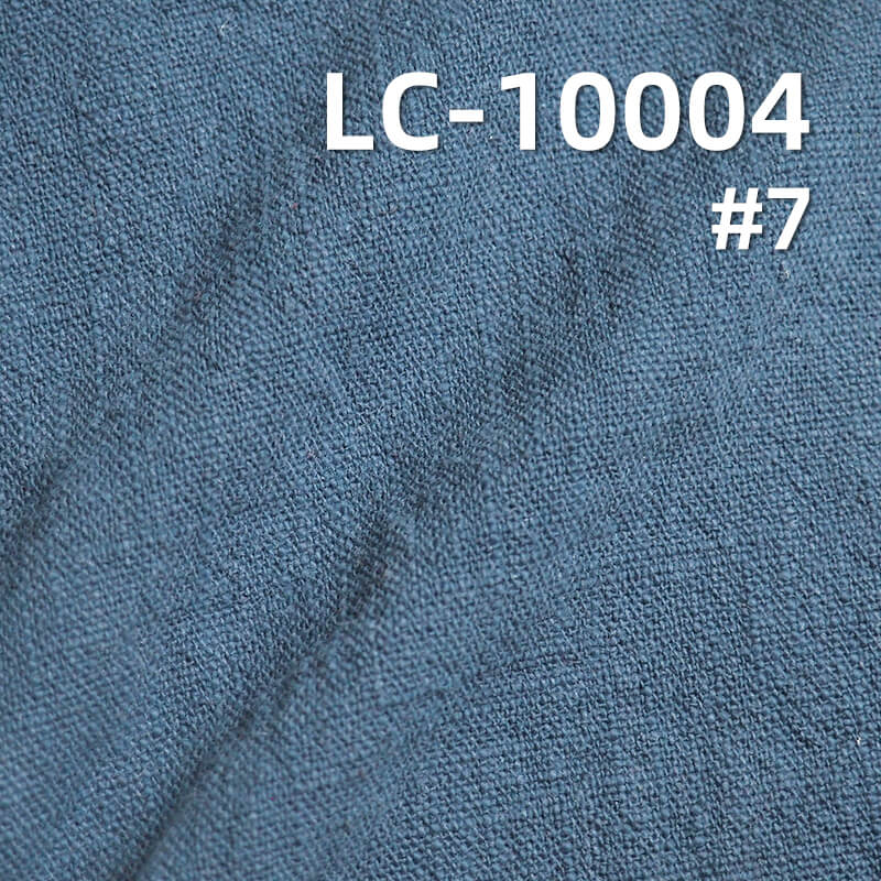 240g/m² Plain Weave Wash Ramie Cotton Fabric | Vintage Solid Color for Hanfu, Pants, Shirts, Skirts
