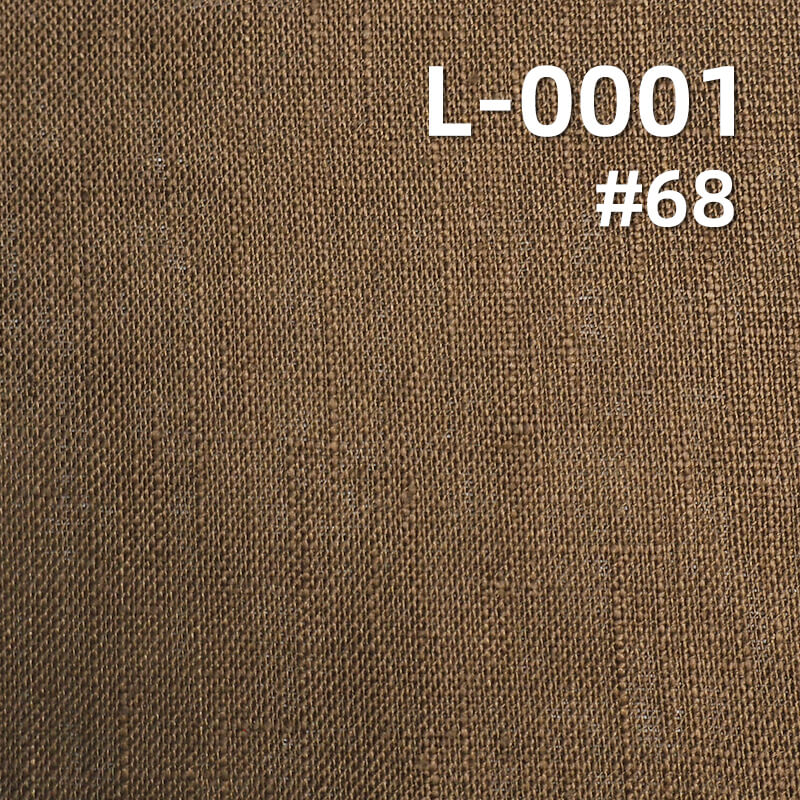 Linen Plain Weave Fabric | 206g/m² Heavyweight Dyed Fabric | Solid Color | Dresses, Pants, Tops Fabric