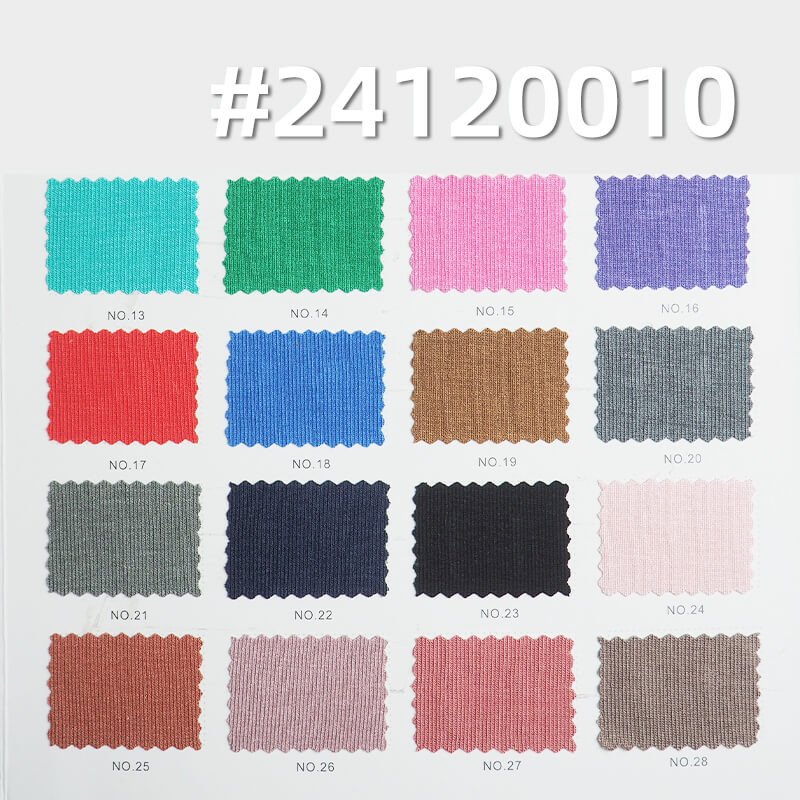 Knit Fabric | 200g/m² Lightweight Stretch Knit | Double-Sided Freestyle Cut | Rayon-Elastic Modal | T-shirts, Tank Tops, Casual Wear, Dance Wear Fabric